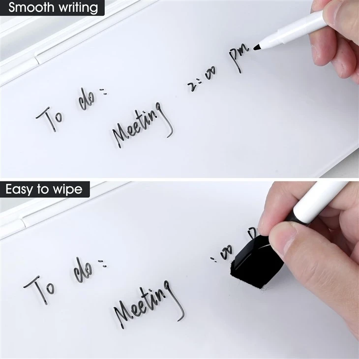 Desk Whiteboard with Calculator